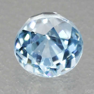 Камень голубой Циркон натуральный 0.96 карат арт. 26737
