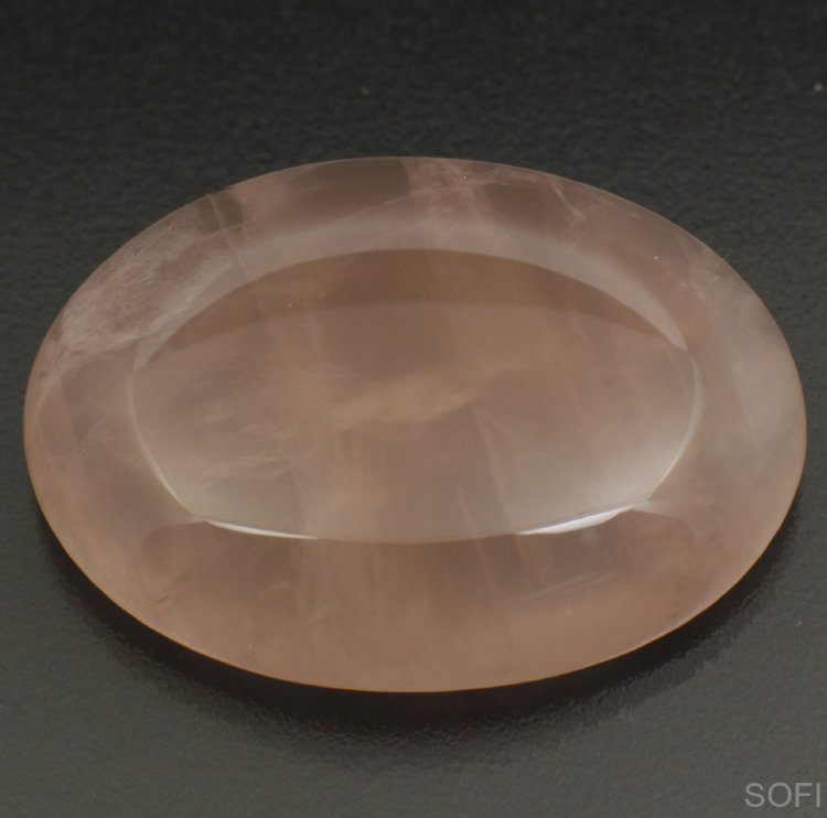 Камень розовый Кварц натуральный 62.00 карат арт. 3327