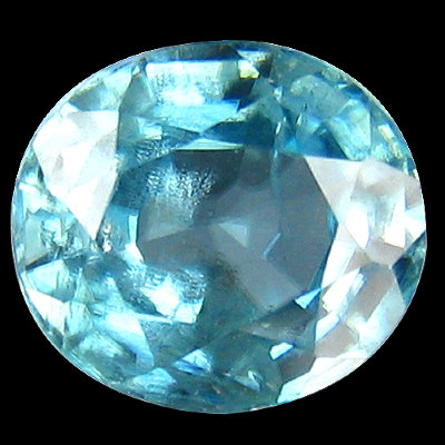  Камень голубой Циркон натуральный 1.56 карат арт. 14873