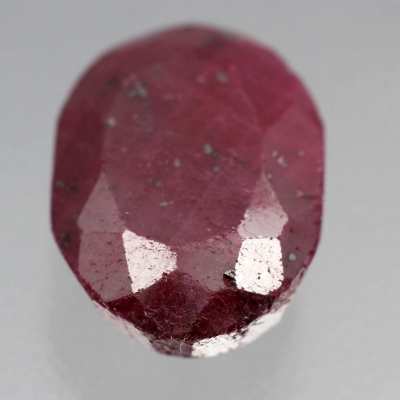 Камень розовый корунд натуральный 17.40 карат арт 20932