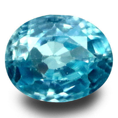  Камень голубой Циркон натуральный 1.51 карат арт. 14541