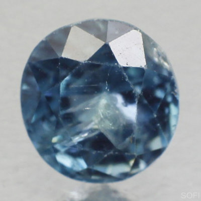  Камень голубой Циркон натуральный 1.15 карат арт. 23817