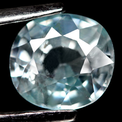  Камень голубой Циркон натуральный 1.26 карат арт. 9753
