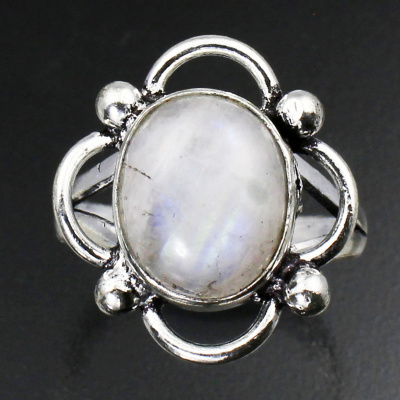 Дизайнерское кольцо с Лунным камнем натуральным арт. 18855*