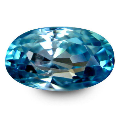  Камень голубой Циркон натуральный 1.81 карат арт. 19649