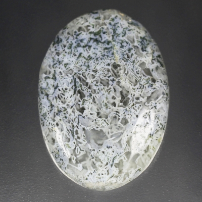 Камень Агат натуральный 39.30 карат 34х24 мм овал кабошон арт 3265