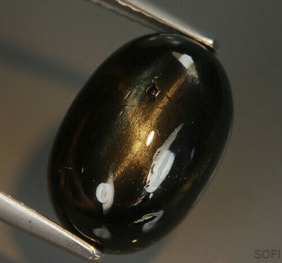 Камень звездчатый Диопсид натуральный 6.65 карат арт. 25425