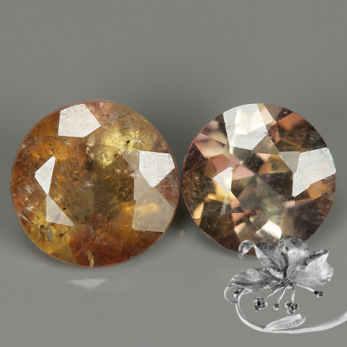 Камень Аксинит натуральный 1.18 карат Пара арт. 20753