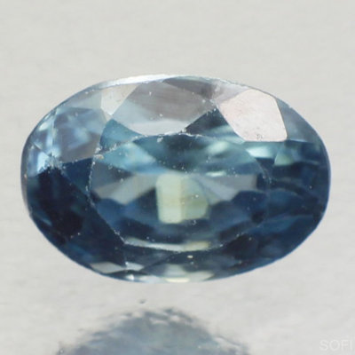  Камень голубой Циркон натуральный 1.05 карат арт. 23486