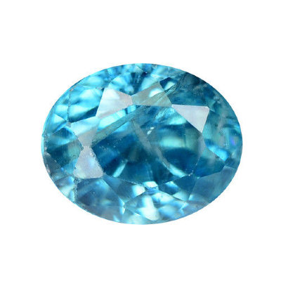  Камень голубой Циркон натуральный 1.45 карат арт. 17650