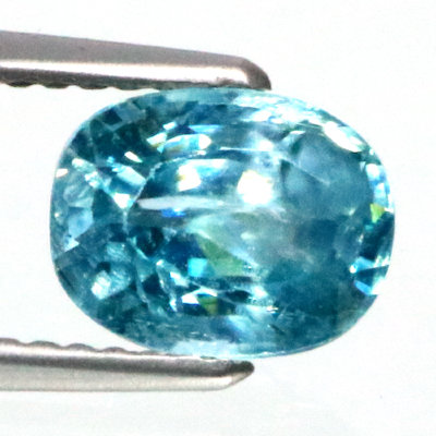  Камень голубой Циркон натуральный 2.60 карат арт. 17426
